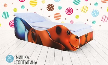 Детская кровать-зверенок Мишка-Топотыгин в Омске