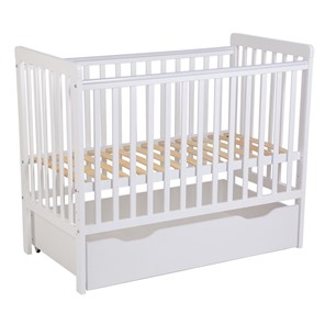 Кроватка для новорожденных POLINI Kids Simple 310-03 Белый в Омске