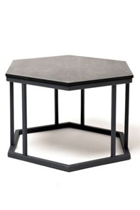 Столик для гостиной Женева  цвет серый гранит Артикул: RC658-50-50-4sis в Омске