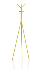 Вешалка для одежды Крауз-11, цвет желтый в Омске
