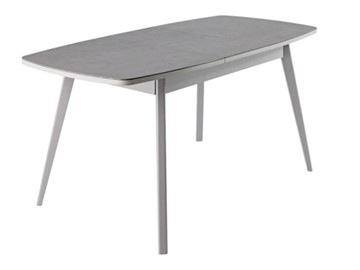 Кухонный раздвижной стол Артктур, Керамика, grigio серый, 51 диагональные массив серый в Омске