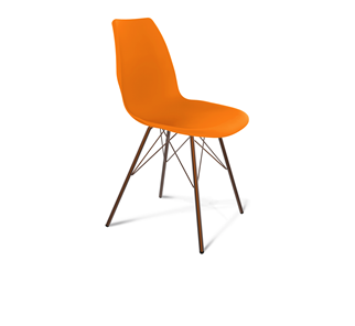 Обеденный стул SHT-ST29/S37 (оранжевый ral2003/медный металлик) в Омске