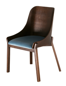 Обеденный стул ГринТри Моган с каркасом цвета Венге в Омске