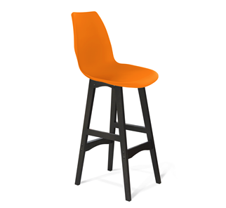 Барный стул SHT-ST29/S65 (оранжевый ral2003/венге) в Омске