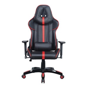 Компьютерное кресло Brabix GT Carbon GM-120 (две подушки, экокожа, черное/красное) 531931 в Омске