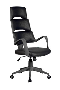 Кресло компьютерное Riva Chair SAKURA (Черный/черный) в Омске