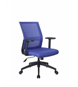 Кресло офисное Riva Chair 668, Цвет синий в Омске