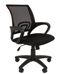 Офисное кресло CHAIRMAN 696 black Сетчатый акрил DW62 черный в Омске
