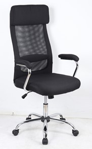 Офисное кресло VASSA BLACK (чёрный) в Омске