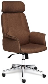 Кресло офисное CHARM ткань, коричневый/коричневый , F25/ЗМ7-147 арт.13340 в Омске