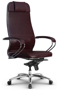Кресло офисное Metta L 1m 38K2/K мультиблок, нижняя часть 17838 бордовый в Омске