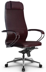 Кресло офисное Metta L 1m 38K2/K мультиблок, нижняя часть 17839 бордовый в Омске