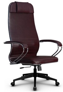 Кресло офисное Metta L 1m 38K2/K топган, нижняя часть 17832 бордовый в Омске