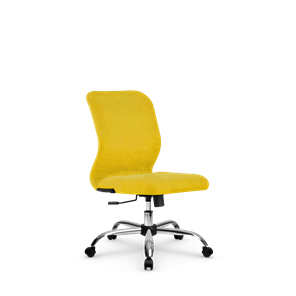 Кресло офисное SU-Mr-4/подл.000/осн.003 желтый в Омске