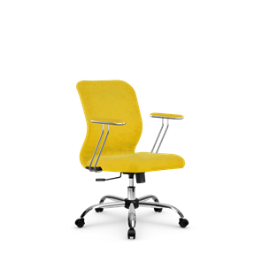 Компьютерное кресло SU-Mr-4/подл.078/осн.003 желтый в Омске