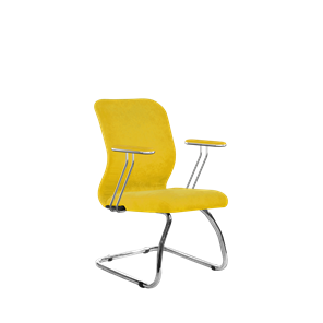 Офисное кресло SU-Mr-4/подл.078/осн.007 желтый в Омске