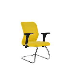 Кресло SU-Mr-4/подл.200/осн.007 желтый в Омске