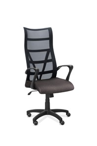 Офисное кресло Топ, сетка/ткань Bahama / черная/серая в Омске