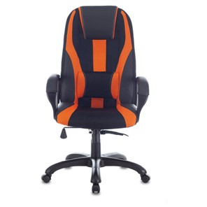 Компьютерное кресло Brabix Premium Rapid GM-102 (экокожа/ткань, черно/оранжевое) 532420 в Омске