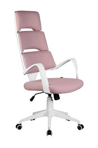 Офисное кресло Riva Chair SAKURA (Розовый/белый) в Омске