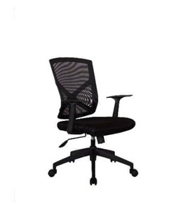 Кресло компьютерное Riva Chair 698, Цвет черный в Омске
