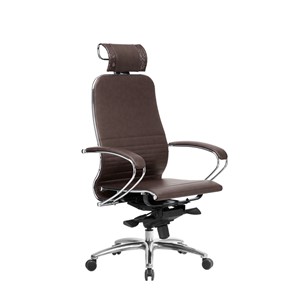 Офисное кресло Samurai K-2.04 темно-коричневый в Омске