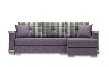 Угловой диван Serena 210 (Uno roze grey + kenturi sage) в Омске
