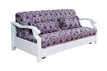 Прямой диван Глория, 1200 ППУ, цвет белый в Омске