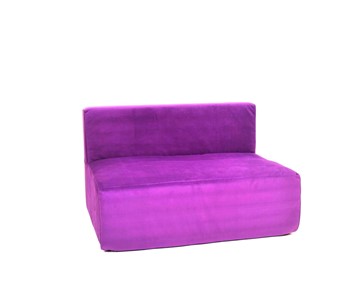 Кресло бескаркасное Тетрис 100х80х60, фиолетовое в Омске