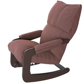 Кресло Трансформер Амадео ВСК №81 (каркас венге, сиденье коричнево-розовое) в Омске