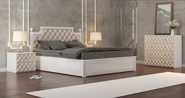 Спальная кровать СВ-Стиль Сфера 140*200 с основанием в Омске