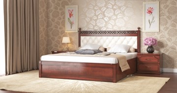 Кровать 2-спальная СВ-Стиль Ричард 160*200 с основанием в Омске