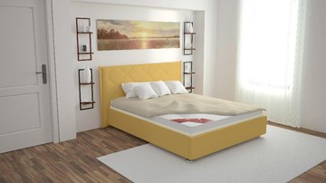 Кровать с механизмом 2-спальная Альба 160х200 (с коробом) в Омске