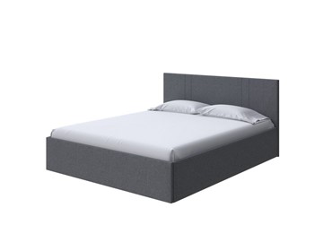 Кровать в спальню Helix Plus 180х200, Рогожка (Savana Grey (серый)) в Омске