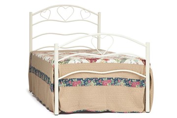 Кровать ROXIE 90*200 см (Single bed), белый (White) в Омске