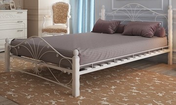 Кровать 2-х спальная Фортуна 1, 1600, белый/белый в Омске