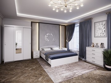 Модульная спальня Белое решение в Омске