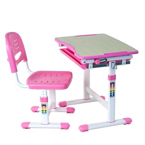 Растущий стол и стул Piccolino Pink в Омске