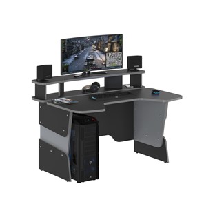 Компьютерный стол SKILLL STG 1390,  Антрацит/ Металлик в Омске