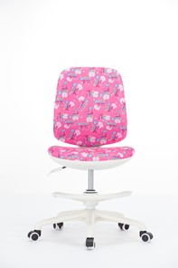 Детское крутящееся кресло Libao LB-C 16, цвет розовый в Омске