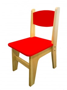 Детский стул Вуди красный (H 260) в Омске
