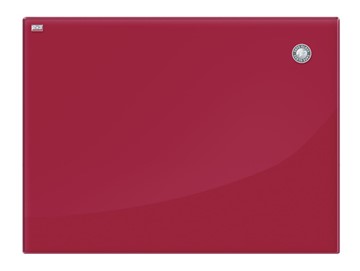 Доска магнитно-маркерная стеклянная 2х3 OFFICE TSZ86 R, 60x80 см, красная в Омске