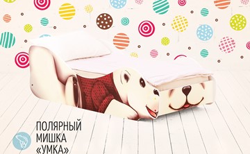 Детская кровать Полярный мишка-Умка в Омске