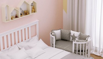 Детская кровать POLINI Kids Simple 911 Белый в Омске - предосмотр 7