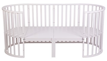 Кроватка детская POLINI Kids Simple 930 Белый в Омске - предосмотр 8