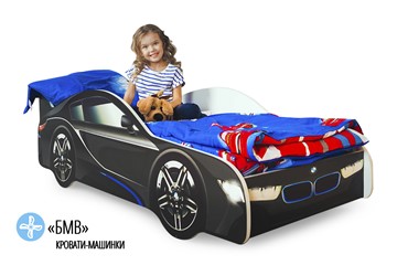 Кровать-машина детская BMW в Омске - предосмотр 4