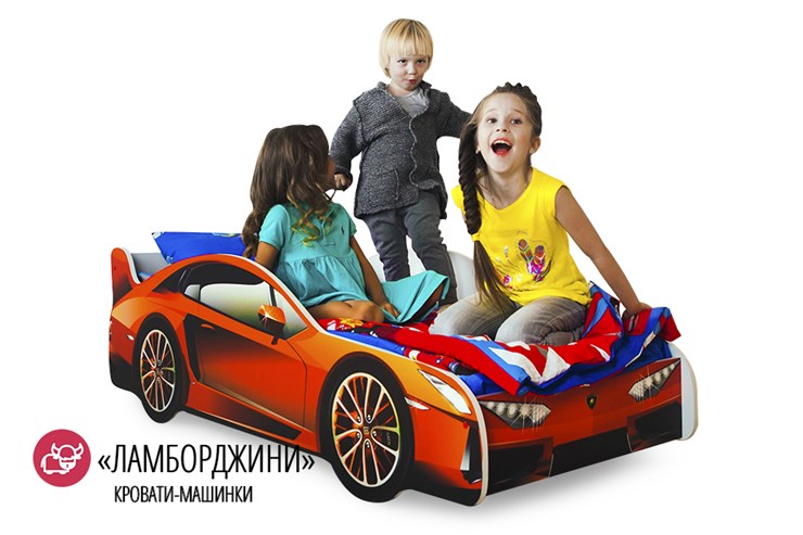 Кровать-машина в детскую Lamborghini в Омске - изображение 4