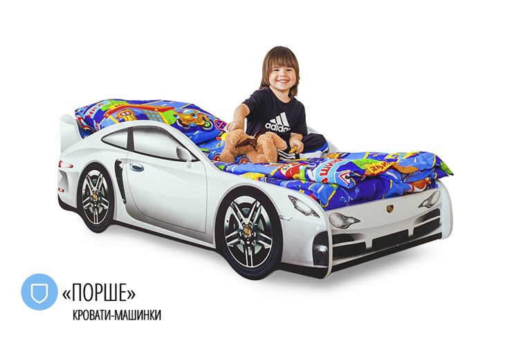 Детская кровать-машина Porsche в Омске - изображение 1