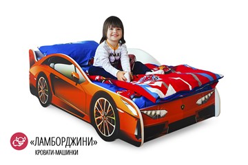 Кровать-машина в детскую Lamborghini в Омске - предосмотр 1