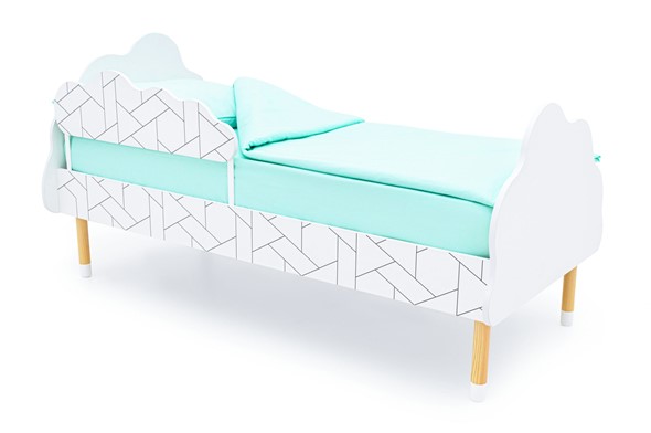Детская кровать Stumpa Облако "Мозаика" в Омске - изображение